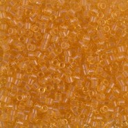 Miyuki delica beads 10/0 - Transparent light topaz DBM-702